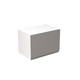 KitchenKit J-Pull Super Gloss Dust Grey Wall Unit Bridge Rigid Cabinet KitchenKit J-Pull Super Gloss Dust Grey Wall Unit Bridge Rigid Cabinet